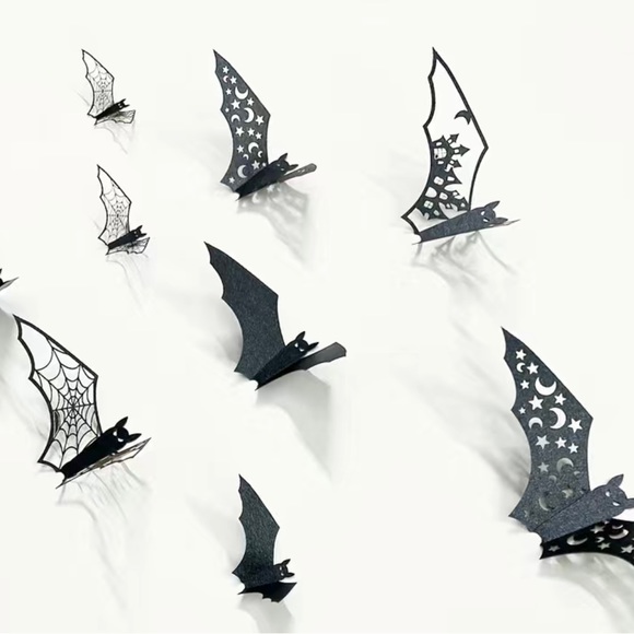 🛍️NIP 3D bat shaped wall stickers - Picture 2 of 4